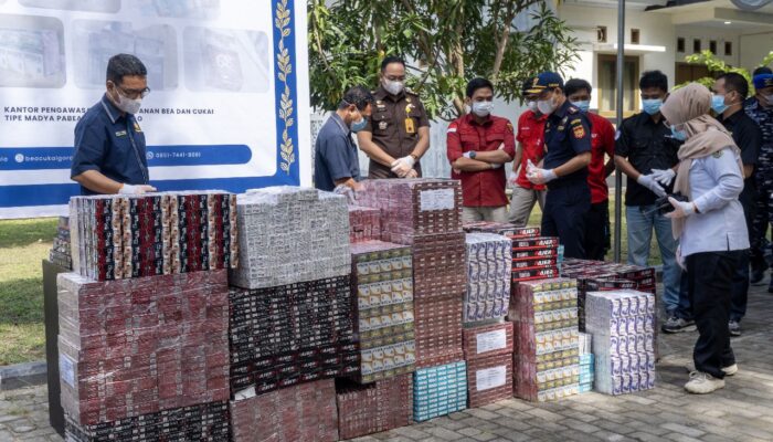 Bea Cukai Gorontalo: Penjual Rokok Ilegal Bisa Dipenjara 5 Tahun