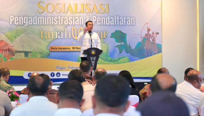 Pemerintah Komitmen Percepat Pendaftaran dan Sertipikasi Tanah Ulayat di Papua