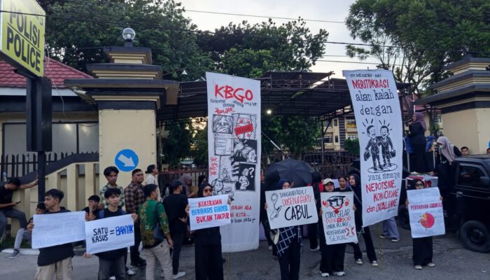 Demo JEJAK PUAN: Lambannya Penanganan Kasus Kekerasan Perempuan di Gorontalo