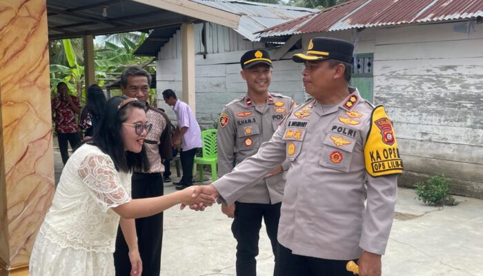 Kapolres Pohuwato Patroli Cek Keamanan Perayaan Natal