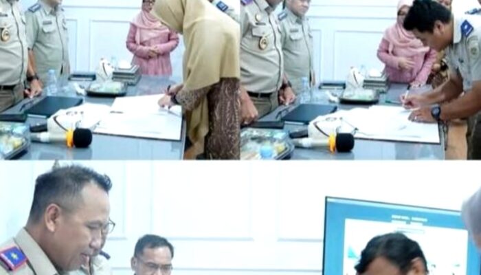 Kantah Kabupaten Gorontalo Hadiri Penandatanganan Komitmen Penyelesaian Pekerjaan TA 2026