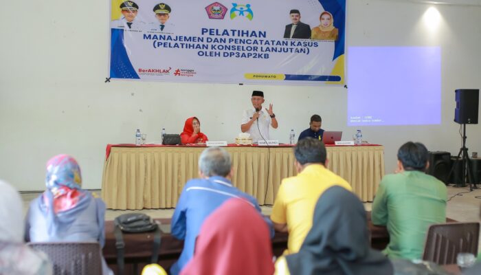 Pemda Pohuwato Gelar Pelatihan Manajemen Kasus Perempuan dan Anak