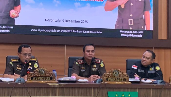 Sepanjang 2025, Puluhan Perkara Korupsi Ditangani Kejati Gorontalo