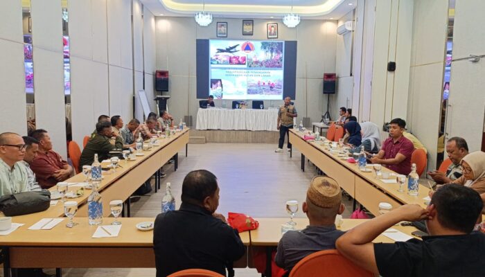 Manajemen Komando lapangan dan kesiapsiagaan terhadap Karhutla di Gorontalo