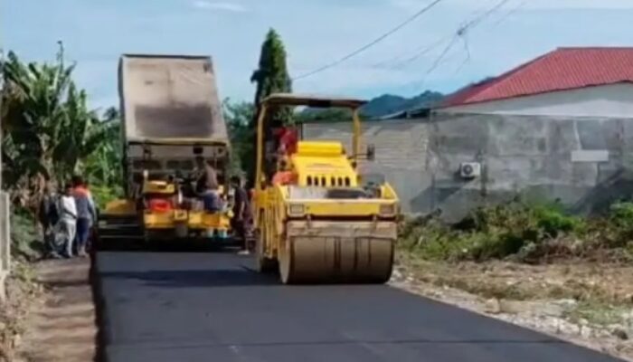 Perbaikan Jalan Sawit di Dungingi Segera Rampung