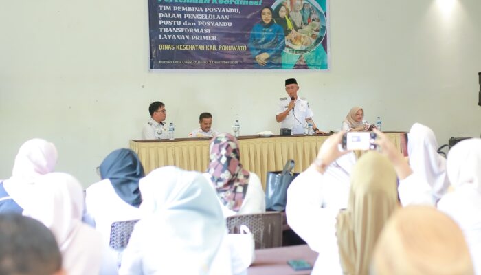 Dinas Kesehatan Pohuwato Perkuat Peran Posyandu dan Pustu