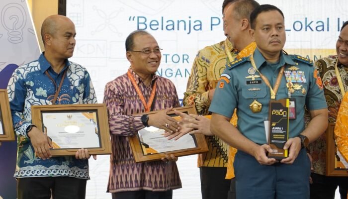 Kementerian ATR/BPN Raih Peringkat 3 Penggunaan Produk Dalam Negeri