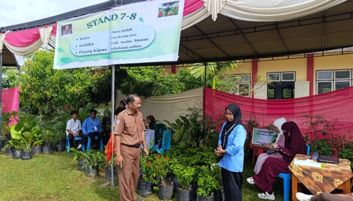 SMK PPN Gorontalo Gandeng Babelanja.online Pamerkan Berbagai Jenis Tanaman