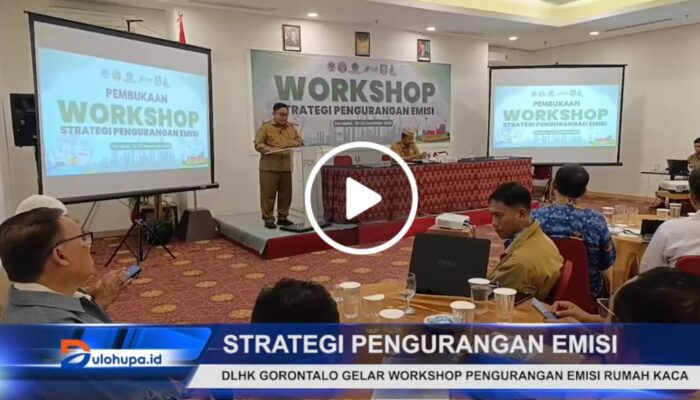 Video Workshop Strategi Pengurangan Emisi di Gorontalo