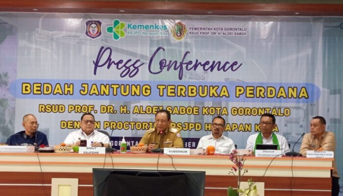 Bedah Jantung Perdana Terbuka di RS Aloei Saboe Berhasil, Gusnar Sebut Kado HUT Gorontalo ke-25 Tahun