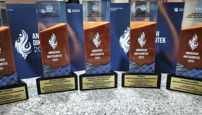 UNG Raih Silver Winner dalam Anugerah Diktisaintek 2025