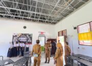Gedung SMPN 3 Mananggu Nyaris Runtuh, Bupati Boalemo Murka