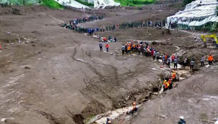 23 TNI Diduga Tertimbun Longsor di Bandung Barat, Satu Diantaranya Prajurit asal Gorontalo
