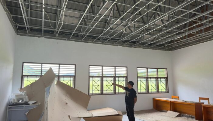 Bupati Rum Respon Fasilitas Pendidikan di Dua SMP Paguyaman Memprihatinkan