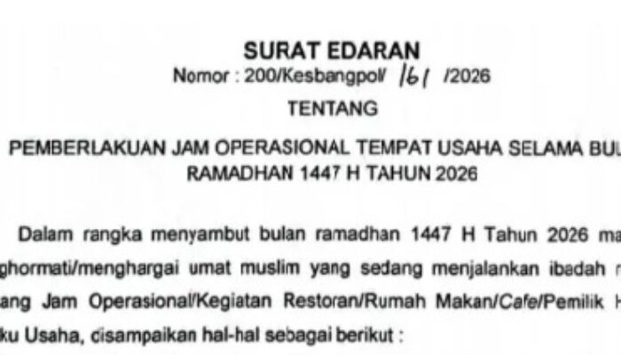Pemkot Gorontalo Terbitkan Aturan Jam Operasional Tempat Usaha Selama Ramadan