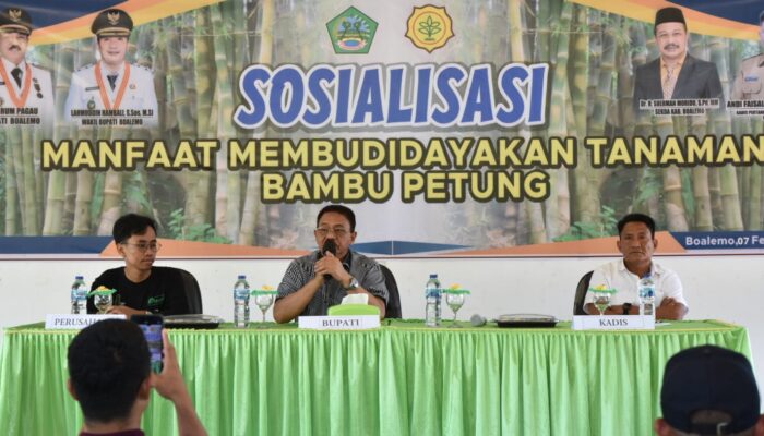 Pemkab Boalemo Mulai Sosialisasikan Program Bambu Petung ke Petani