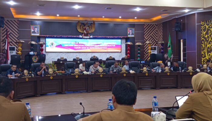 Komisi III DPRD Kota Gorontalo Bahas Kesiapan Pembangunan Infrastruktur 2026