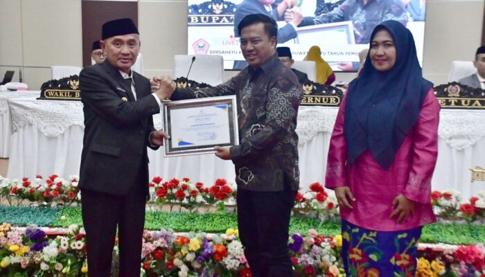 Peringati HUT Pohuwato, Pemerintahan SIAP Terima Sertifikat Layanan Darurat 112