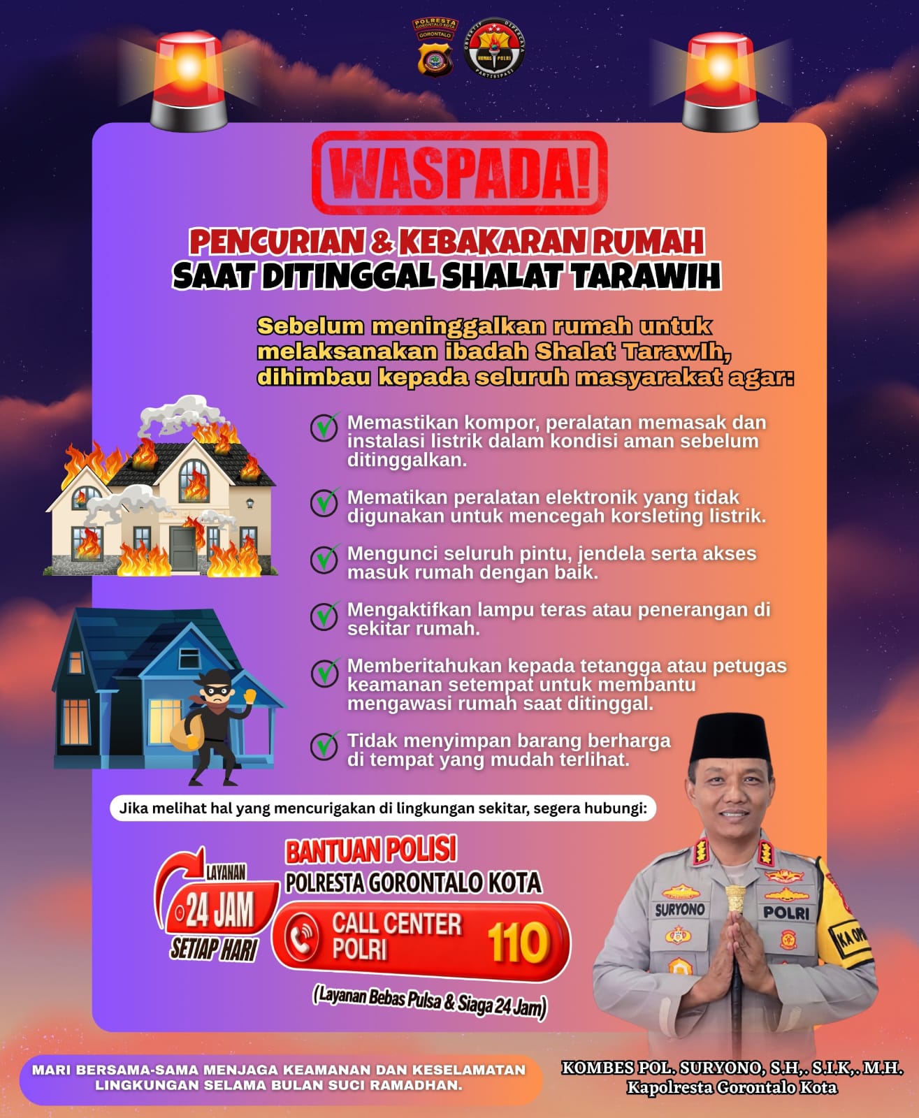 Imbauan Waspada Pencurian