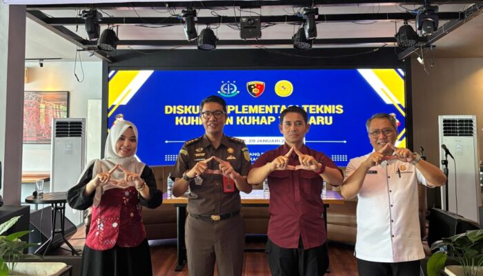 Polda Gorontalo Bersama APH Diskusi Implementasi Teknis KUHP dan KUHAP