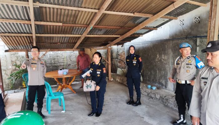 Kabiddokes Polda Gorontalo Pimpin Pengambilan Sampel DNA Keluarga Marinir Korban Longsor Cisarua‎