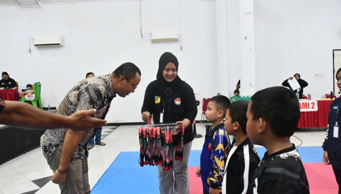 Wabup Boalemo Tekankan Mental Juara saat Buka Kejuaraan Karate