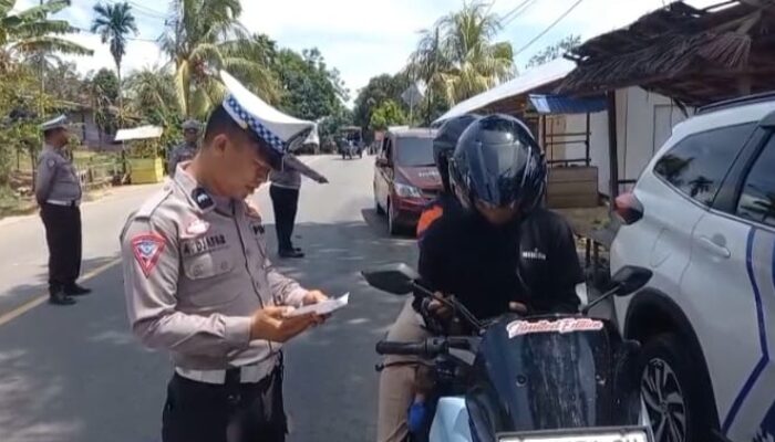 Operasi Keselamatan Berakhir, Pelanggaran Lalu Lintas di Boalemo Meningkat