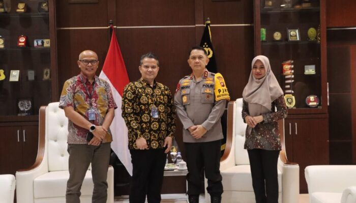 PT Garuda Indonesia Audiensi dengan Kapolda Gorontalo