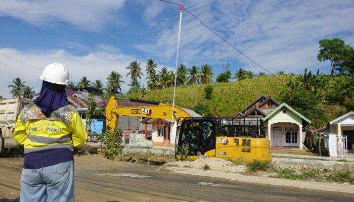 Pani Gold Mine Normalisasi Irigasi Taluduyunu, 1.866 Hektare Sawah Terdampak Manfaat