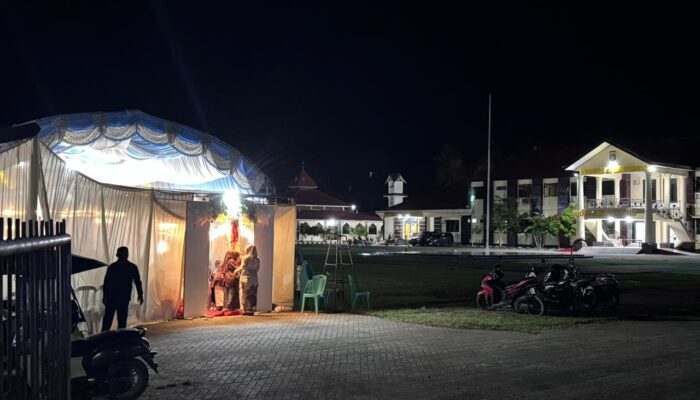 Daripada Buat Pesta di Jalan, Kapolres Pohuwato Izinkan Aula dan Lapangan Dipakai Warga Secara Gratis