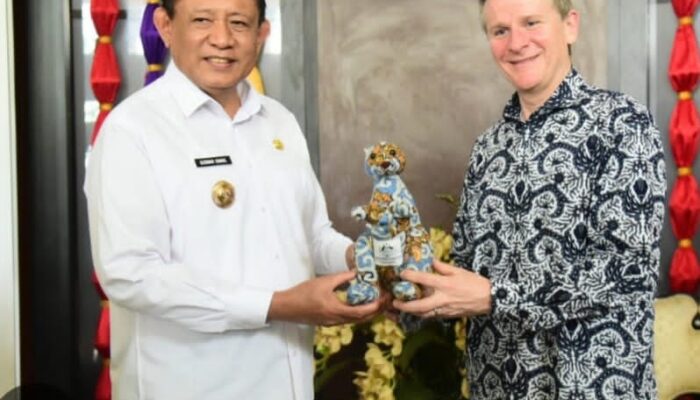 Dubes Australia Ucapkan Selamat Idul Fitri ke Gubernur Gorontalo