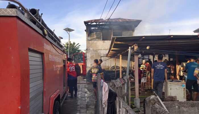 Jelang Buka Puasa, Dua Rumah Warga di Ipilo Terbakar