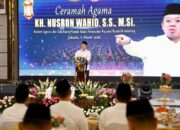 Menteri Nusron Sampaikan Ceramah Agama di Korps Marinir TNI AL