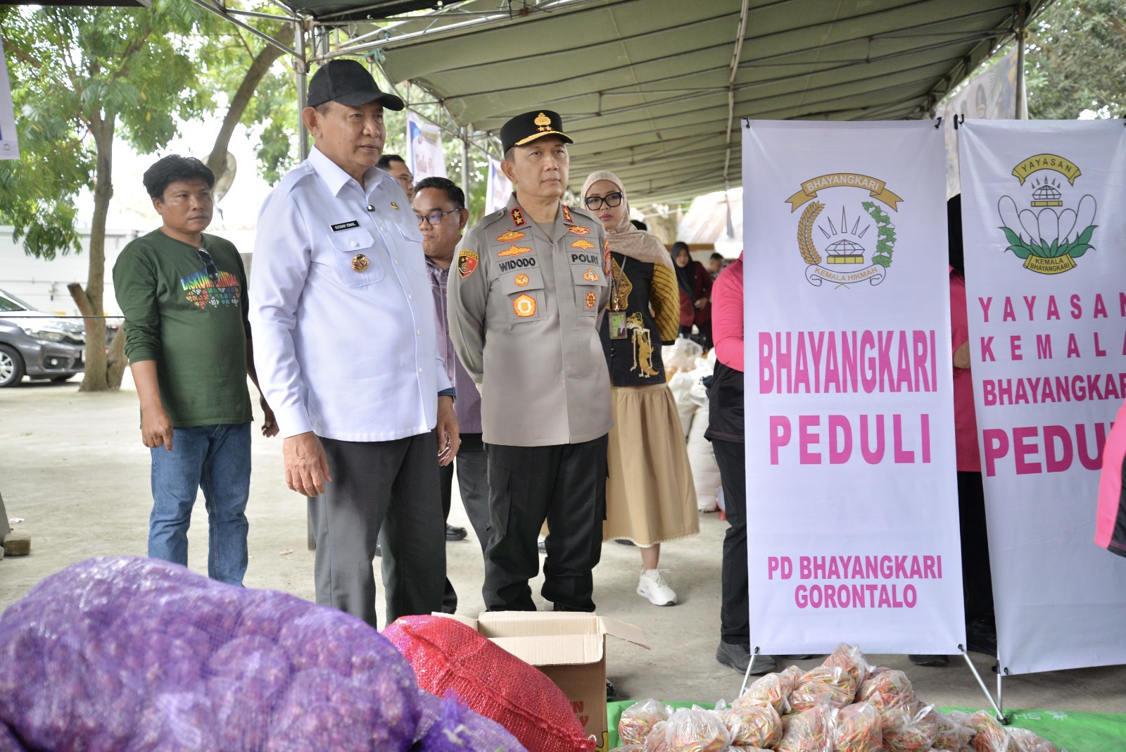 Pasar Murah di Polda