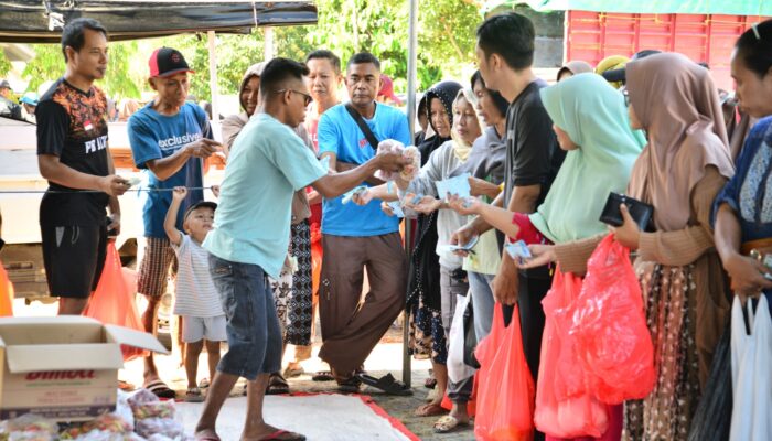 Pemprov Gorontalo Gelar Pasar Murah di Yosonegoro, Warga Senang dan Puas
