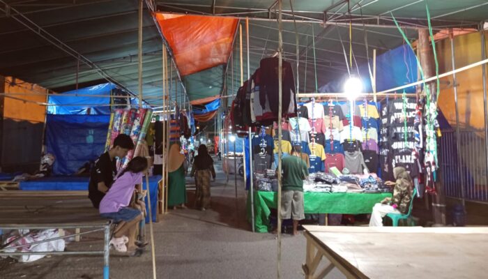 Pasar Senggol Kota Gorontalo Tak Seperti Dulu, Jual Beli Online Penyebabnya?