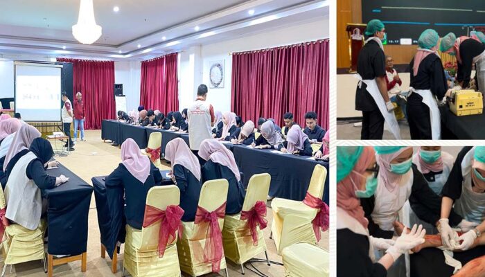 HTC UNG Sukses Tuntaskan Pelatihan BTCLS Bersertifikat Lisensi Kemenkes