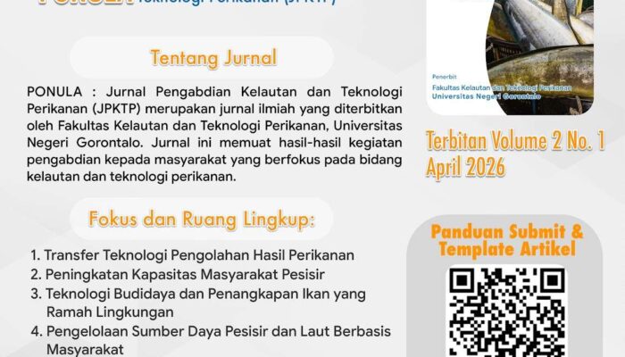 PONULA FKTP UNG Resmi Buka Program Call for Paper