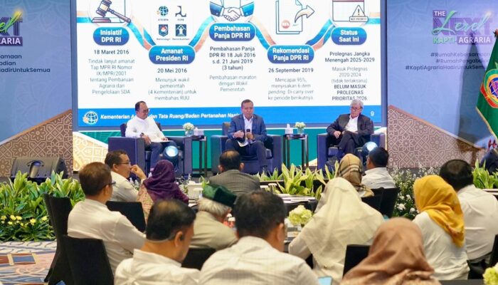 Kementerian ATR/BPN Libatkan KAPTI-AGRARIA Perkuat Substansi RUU Administrasi Pertanahan