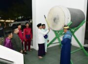 Usai Penetapan 1 Ramadhan 1447 H, Bupati Pohuwato Ketuk Bedug di Masjid Baiturrahim