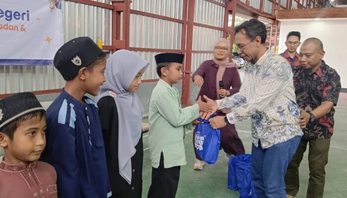 PT Gorontalo Minerals Santuni Ratusan Anak Yatim lewat Program Ramadhan untuk Negeri
