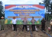 Kapolda Gorontalo dan Forkopimda Tanam Jagung Serentak Dukung Swasembada Pangan 2026