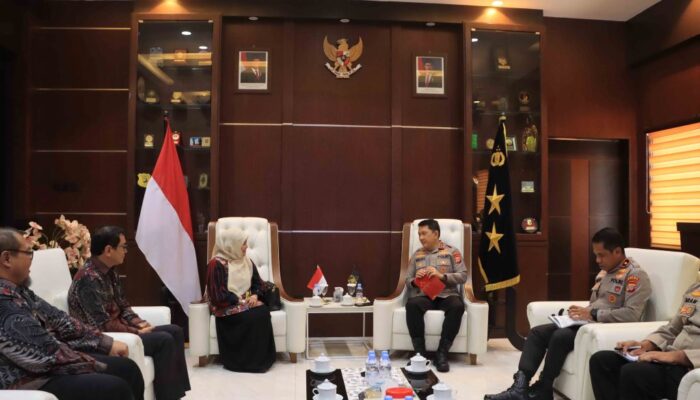 Kapolda Gorontalo Bersama KKP Pratama Bahas Implementasi Aplikasi Cortax