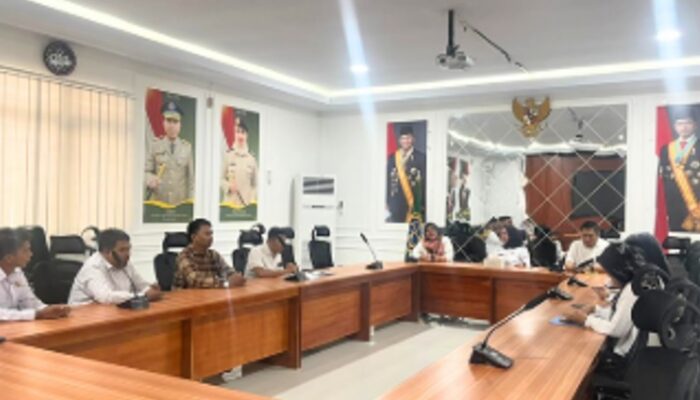 Kantor Pertanahan Kabupaten Gorontalo Terima Kunjungan Monitoring dan Evaluasi dari BPN 
