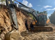 Lagi! Polres Pohuwato Amankan Excavator di PETI Hulawa, Operator Kabur