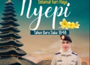 Mega Putri Sari Ucapkan Selamat Hari Raya Nyepi 1948 Saka