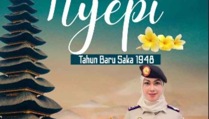 Mega Putri Sari Ucapkan Selamat Hari Raya Nyepi 1948 Saka