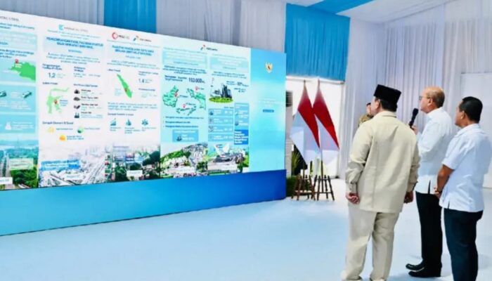 Presiden Prabowo Resmikan Groundbreaking Hilirisasi Tahap II Senilai Rp116 Triliun