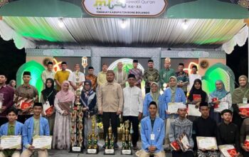 Peserta Juara Satu di MTQ ke-XII Bone Bolango Dapat Beasiswa 