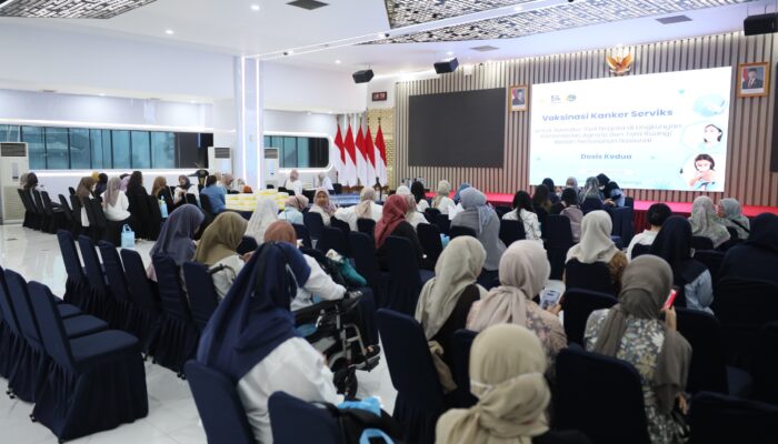 Jajaran Kementerian ATR/BPN Ikuti Vaksinasi Kanker Serviks